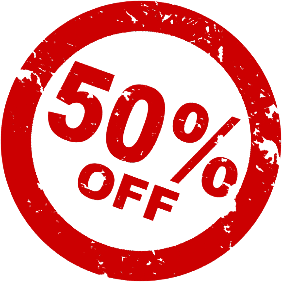 50 Off Discount PNG